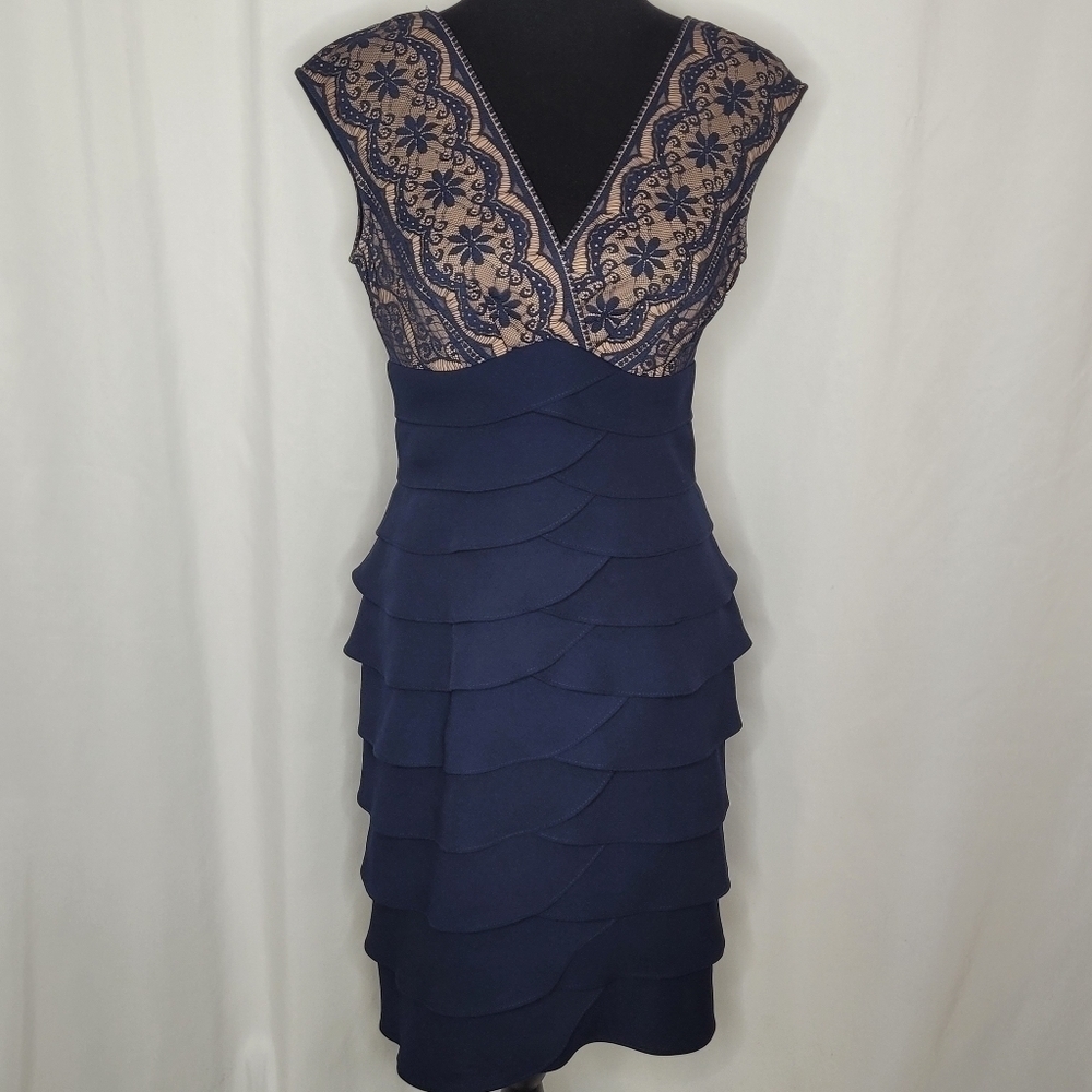 Jessica Howard Sleeveless Cocktail Dress - Size 8